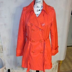 Green envy large pea coat